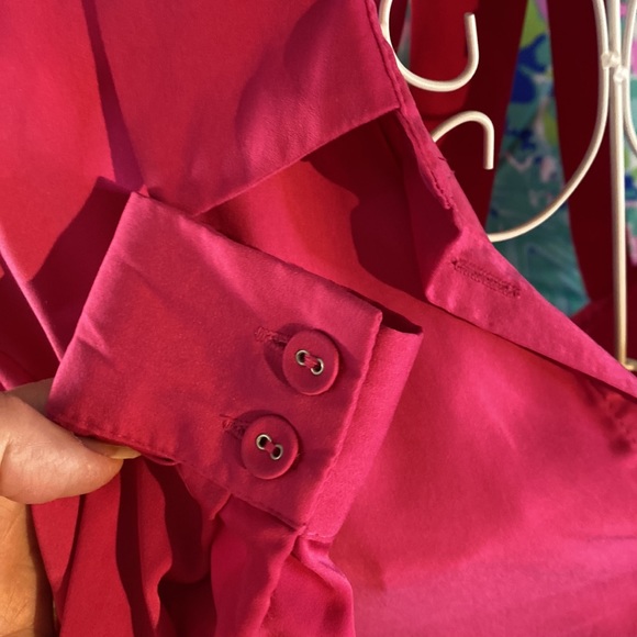 Forever 21 Exclusive pink high low top with back cut outs - Picture 4 of 6